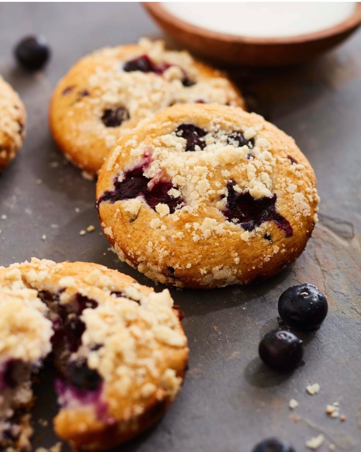 Blueberry Poppy Seed Muffin