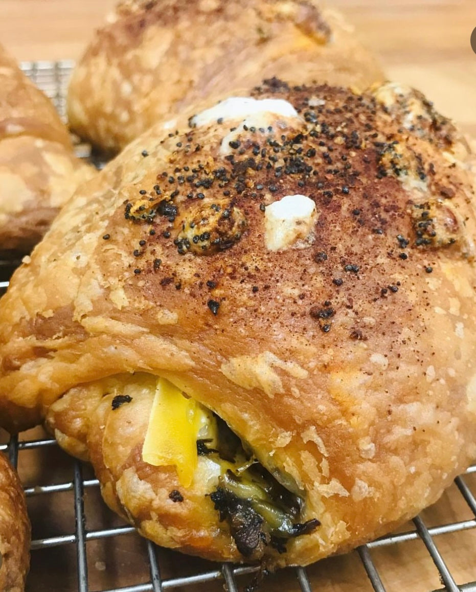 Mushroom & Provolone Crossiant
