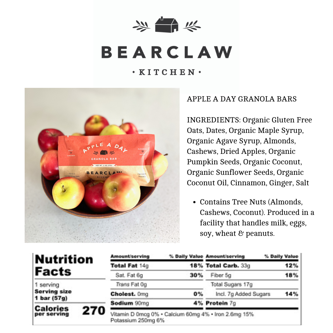 Apple a Day Granola Bar