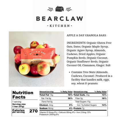 Apple a Day Granola Bar