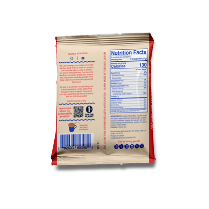 Traditional Caramel Organic and Plant-Based Stroopwafel 2-pa
